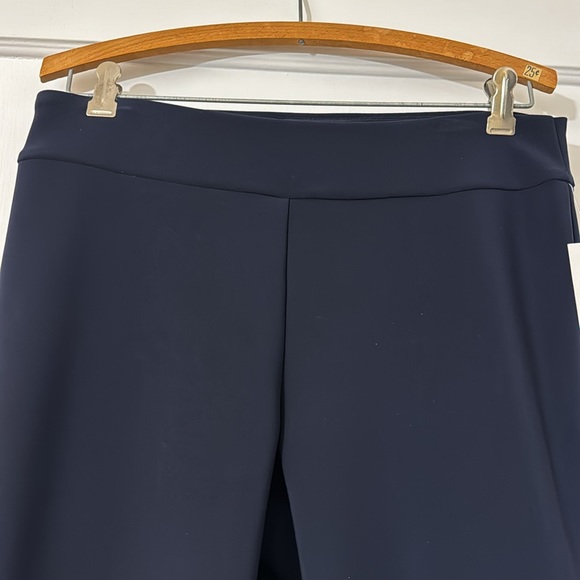 Krazy Larry pull-on elastic waist trouser in navy. Size 8. NWT - Picture 2 of 8